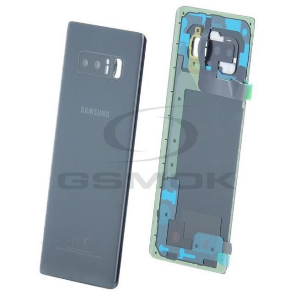 CAPAC BATERIE CARCASA SAMSUNG N950 GALAXY NOTE 8 NEGRU GH82-14979A PACHET SERVICE ORIGINAL