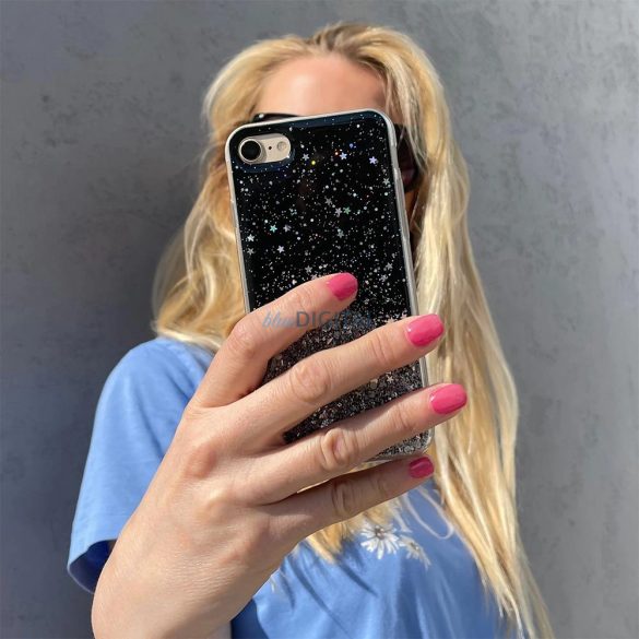 Husa Wozinsky Star Glitter Shining pentru iPhone 11 Pro transparenta