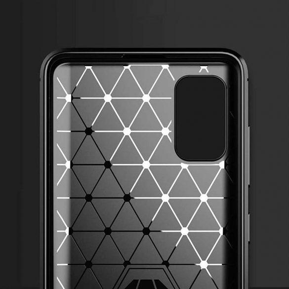 Husa carbon Husa flexibila Husa TPU Husa telefon albastra Huawei P40