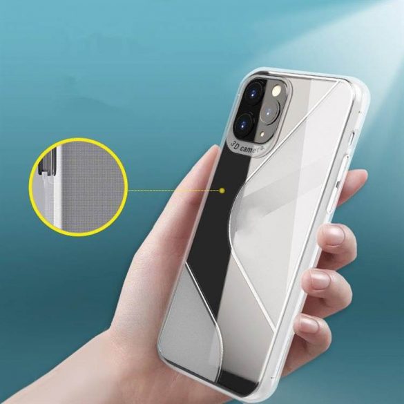 Husa S cu husa flexibila Husa TPU Huawei P40 Lite E carcasa neagra pentru telefon