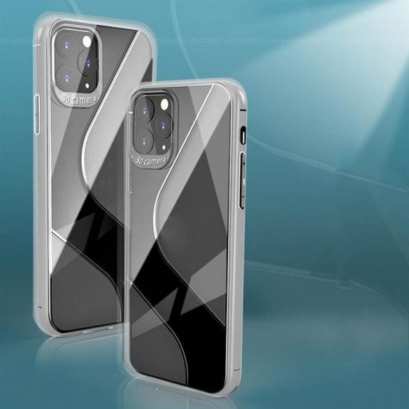 Husa S cu husa flexibila Husa TPU Husa telefon albastra Huawei P smart 2020