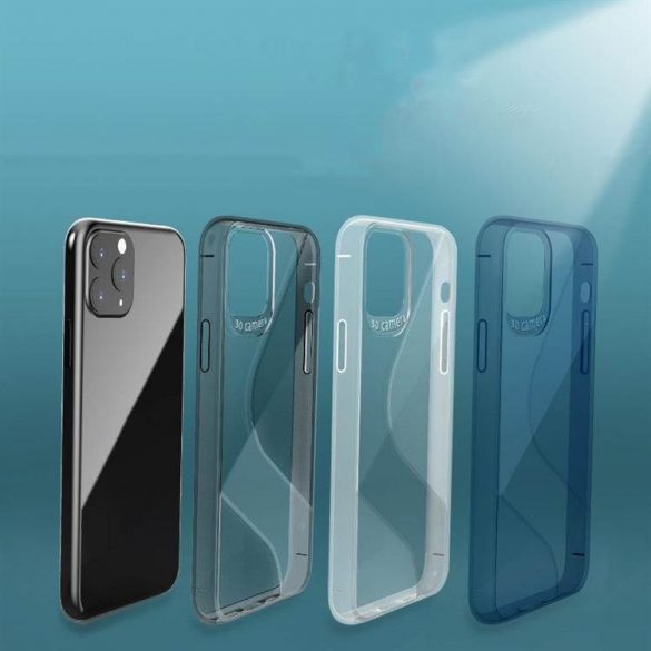 Husa S cu husa flexibila Husa TPU Husa telefon albastra Huawei P smart 2020