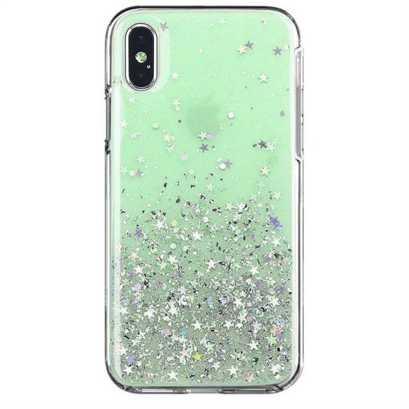 Wozinsky Star Glitter Shining husă Samsung Galaxy A31 husăuri de telefon verde