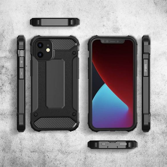 Hybrid Armor Husă Hard Husă iPhone 12 Pro Max negru Phone Husăs