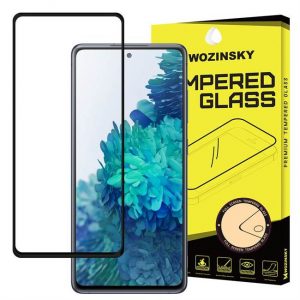 Wozinsky 9H Folie securizată Samsung Galaxy S20 FE 5G cu cadru negru