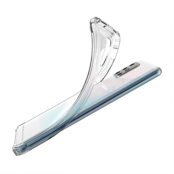 Wozinsky Anti Shock husă durabil cu protecție de grad militar pentru Samsung Galaxy M51 transparent