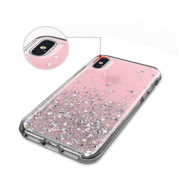 Husa Wozinsky Star Glitter Shining pentru Samsung Galaxy M51 transparenta