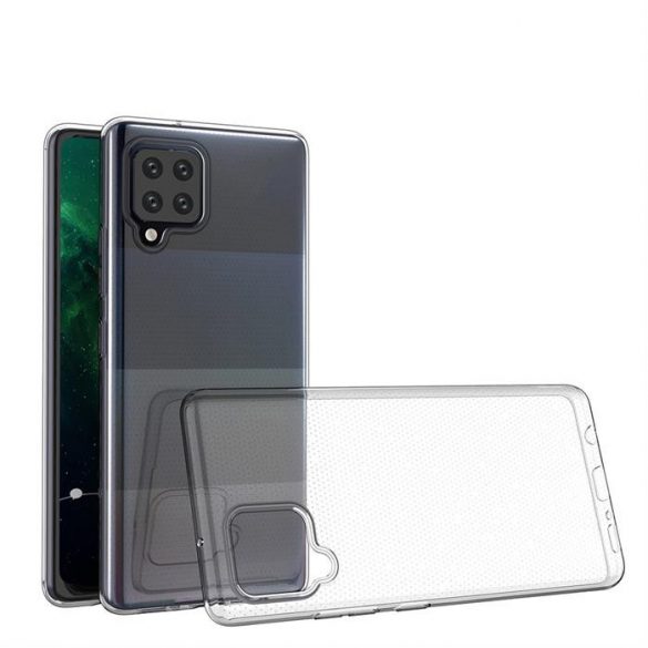 Husă ultra transparentă 0,5 mm Gel TPU Husă pentru Samsung Galaxy A12 / Galaxy M12 transparent