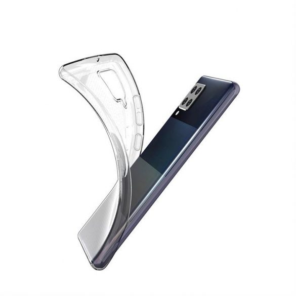 Husă ultra transparentă 0,5 mm Gel TPU Husă pentru Samsung Galaxy A12 / Galaxy M12 transparent