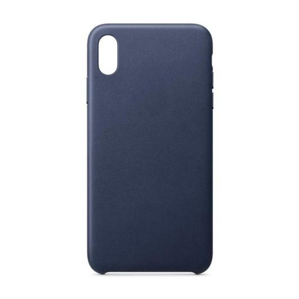 Husa din piele ECO pentru iPhone 12 Pro Max bleumarin