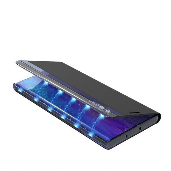 New Sleep Husă BookHusă Type Husă cu funcție kickstand pentru Samsung Galaxy A02s EU negru