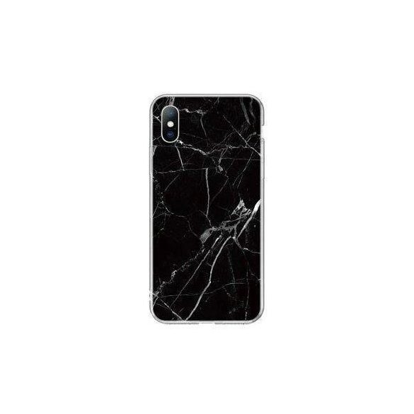 Husa Wozinsky Marble TPU pentru Samsung Galaxy S21+ 5G (S21 Plus 5G) neagra