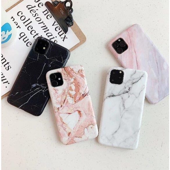 Husa Wozinsky Marble TPU pentru Samsung Galaxy S21+ 5G (S21 Plus 5G) neagra