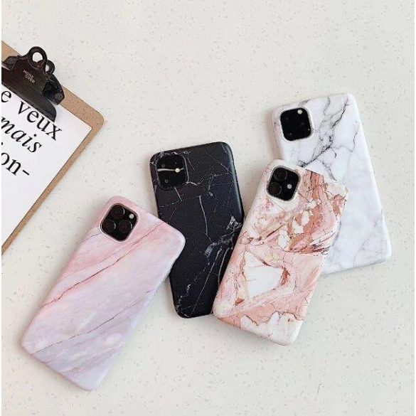 Husa Wozinsky Marble TPU pentru Samsung Galaxy S21+ 5G (S21 Plus 5G) neagra