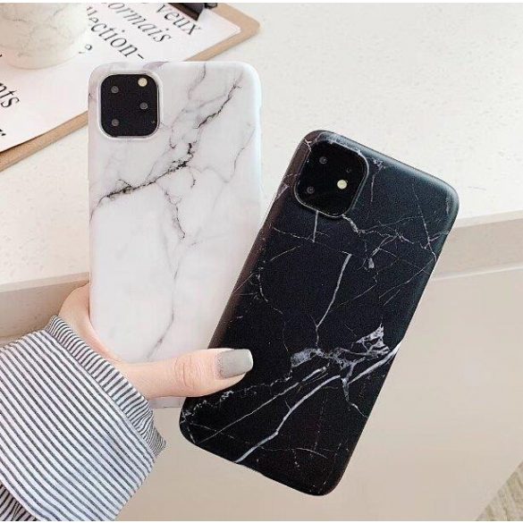 Husa Wozinsky Marble TPU pentru Samsung Galaxy S21+ 5G (S21 Plus 5G) neagra