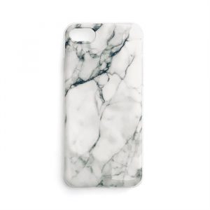 Husa Wozinsky Marble TPU pentru Samsung Galaxy A02s EU alba