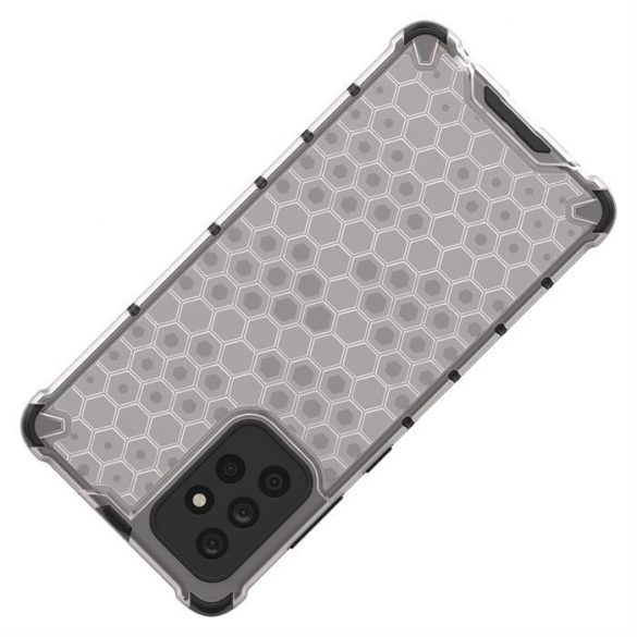 Honeycomb  Husă blindată cu TPU Bumper pentru Samsung Galaxy A72 4G negru