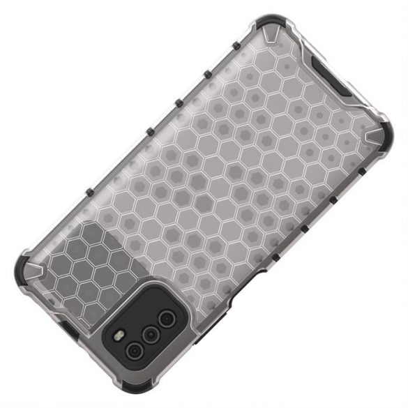 Honeycomb Husă Husă de armură cu TPU Bumper pentru Xiaomi Poco M3 transparent