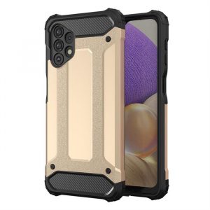 Hybrid Armor Husă Tough Rugged Husă pentru Samsung Galaxy A32 5G auriu