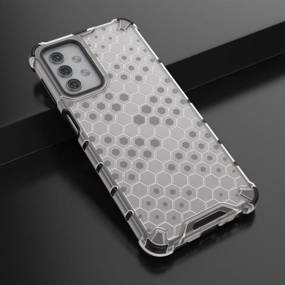 Honeycomb Husă blindată cu TPU Bumper pentru Samsung Galaxy A32 5G transparent