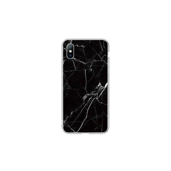 Wozinsky Marble TPU husă Husă pentru Xiaomi Mi Note 10 Lite negru