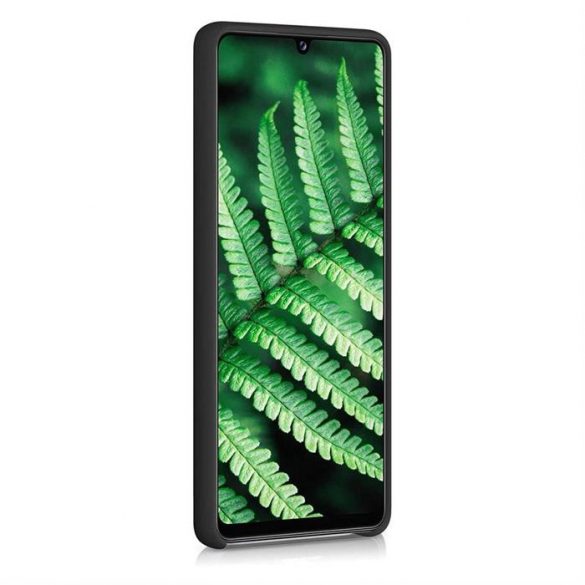 Husa din silicon Husa flexibila moale din cauciuc pentru Samsung Galaxy A42 5G neagra