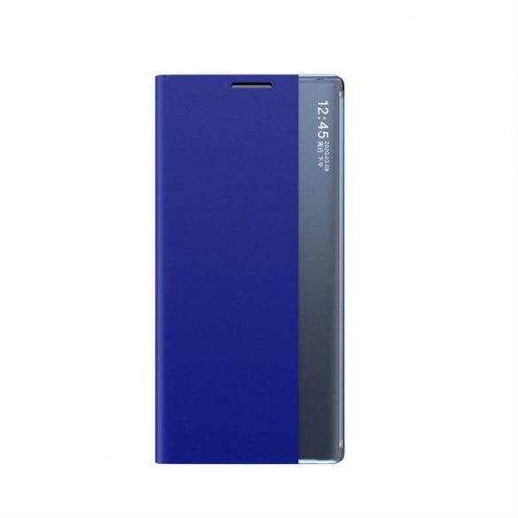 New Sleep Husă BookHusă Type Husă cu funcție kickstand pentru Samsung Galaxy A72 4G albastru