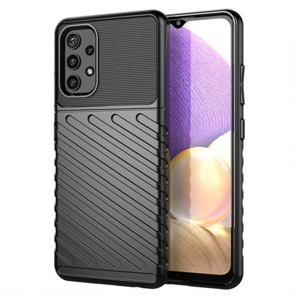 Thunder Husă Flexibil Tough Rugged Husă TPU husă pentru Nokia 5.4 negru