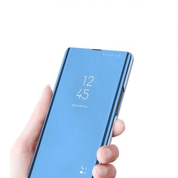 Husa Clear View pentru Xiaomi Redmi K40 Pro+ / K40 Pro / K40 / Poco F3 roz