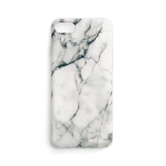 Husa Wozinsky Marble TPU pentru Xiaomi Mi 10T Pro / Mi 10T alb