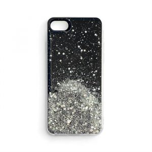 Wozinsky Star Glitter Shining Husă pentru Xiaomi Redmi Note 9T 5G negru