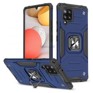 Wozinsky Ring Armor Husă Kickstand Tough Rugged Husă pentru Samsung Galaxy A42 5G albastru