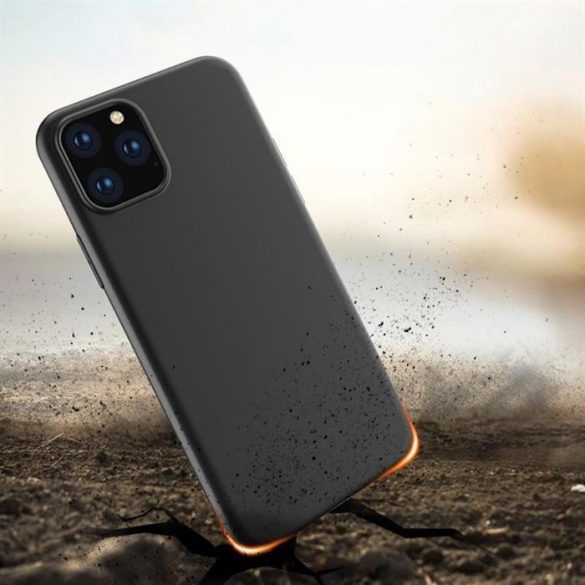 Husa de protectie cu gel TPU pentru iPhone 12 Pro neagra