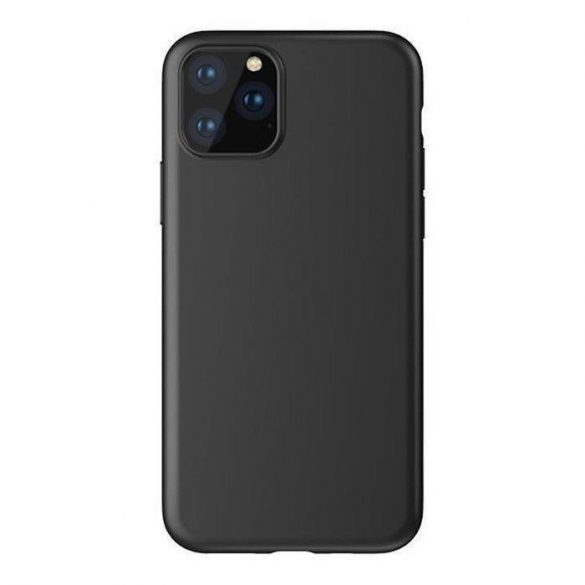 Husa de protectie cu gel TPU pentru iPhone 12 Pro neagra