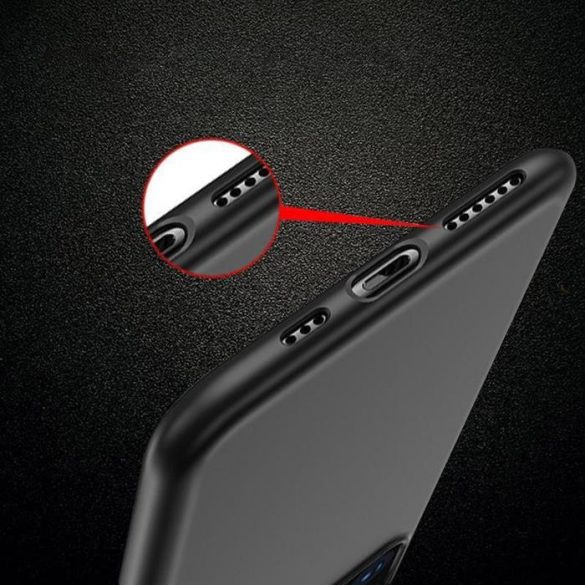 Husa de protectie cu gel TPU pentru iPhone 12 Pro neagra