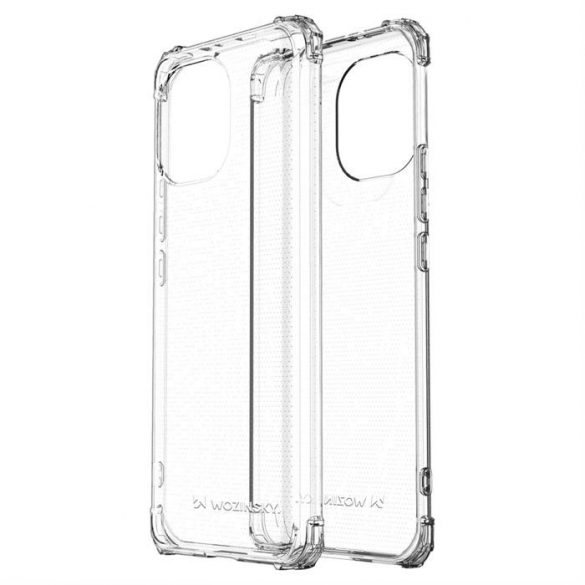 Wozinsky Anti Shock husă durabil cu protecție de grad militar pentru Xiaomi Mi 11 transparent