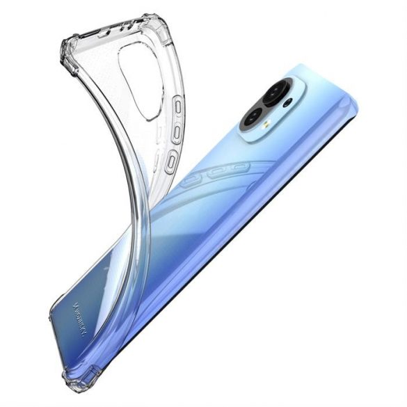 Wozinsky Anti Shock husă durabil cu protecție de grad militar pentru Xiaomi Mi 11 transparent