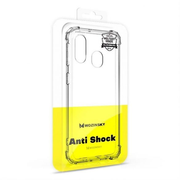 Wozinsky Anti Shock husă durabil cu protecție de grad militar pentru Samsung Galaxy A72 4G transparent