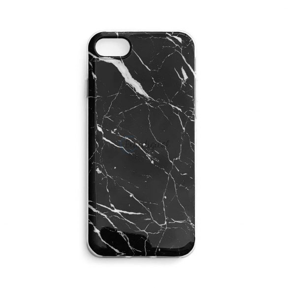 Husa Wozinsky Marble TPU pentru iPhone 13 Pro neagra