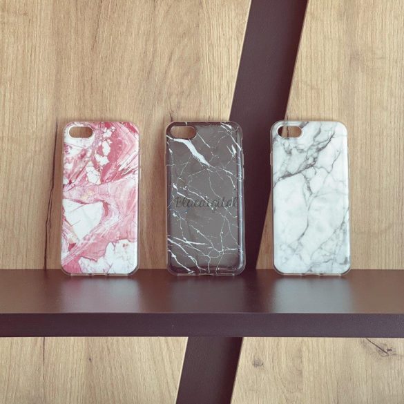 Husa Wozinsky Marble TPU pentru iPhone 13 Pro neagra