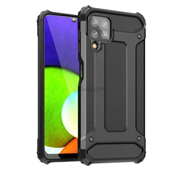 Husă Hybrid Armor Husă pentru Samsung Galaxy A22 4G negru