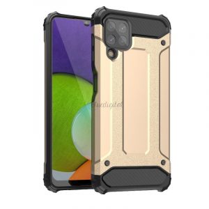 Husă Hybrid Armor Husă rezistentă pentru Samsung Galaxy A22 4G auriu