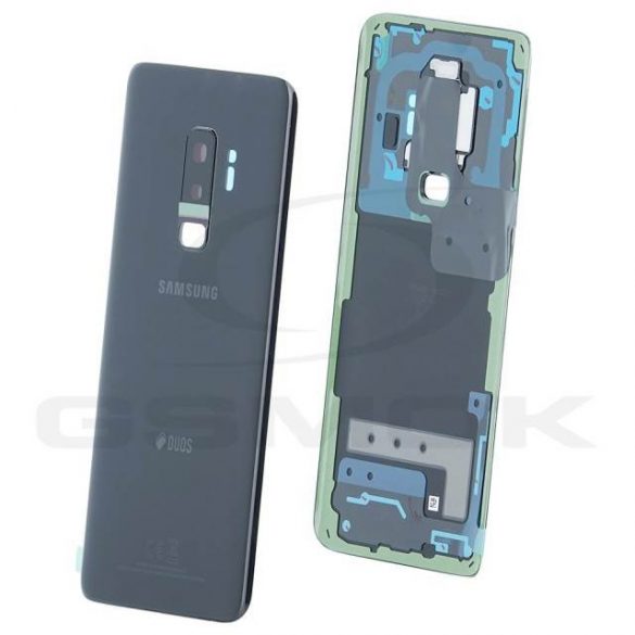 Husă BATERIE CARCASA SAMSUNG G965 GALAXY S9 PLUS DUOS NEGRU GH82-15660A ORIGINAL SERVICE PACK