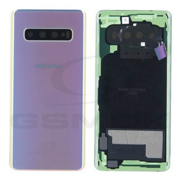 CAPAC BATERIE CARCASA SAMSUNG G973 GALAXY S10 PRISM SILVER GH82-18378G PACHET DE SERVICII ORIGINAL