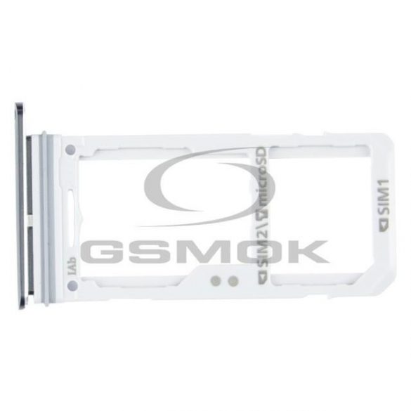 SUPPORT CARD SIM DUBLE ȘI CARD DE MEMORIE SAMSUNG G955 GALAXY S8 PLUS NEGRU GH98-40977A [ORIGINAL]