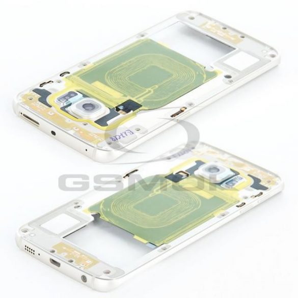 CAPACĂ DE MEDIU SAMSUNG G925 GALAXY S6 EDGE GOLD GH96-08376C GH96-08846C PACHET DE SERVICII ORIGINAL