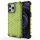 Husa cu armura Honeycomb cu bara de protectie TPU pentru iPhone 13 Pro verde