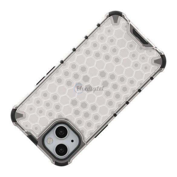 Honeycomb Husă blindată cu TPU Bumper pentru iPhone 13 roșu