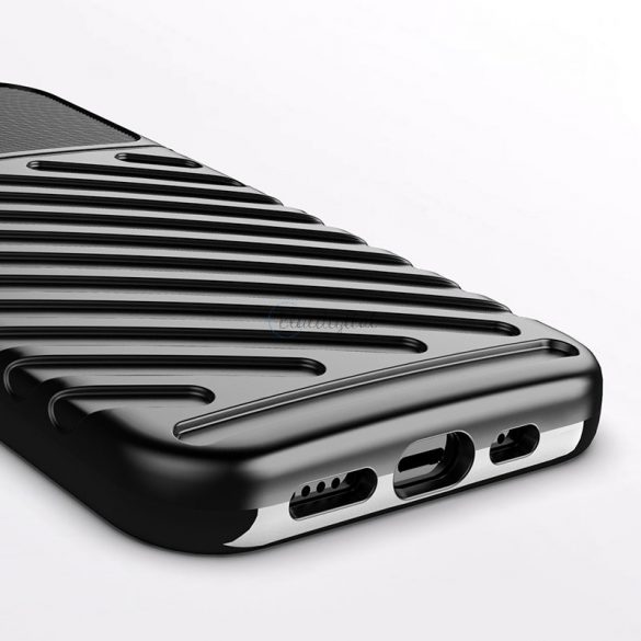 Thunder husă flexibil Tough Rugged Husă TPU husă pentru iPhone 13 mini negru