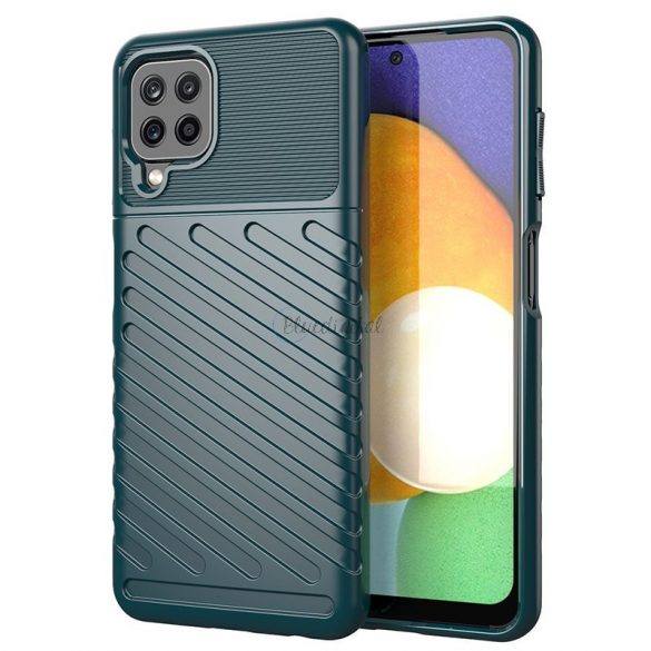 Husa Thunder Husa flexibila, rezistenta, TPU pentru Samsung Galaxy A22 4G verde